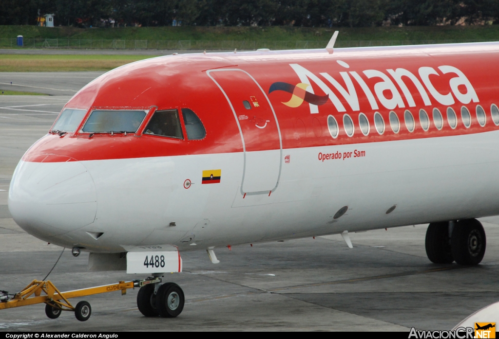 HK-4488 - Fokker 100 - Avianca Colombia