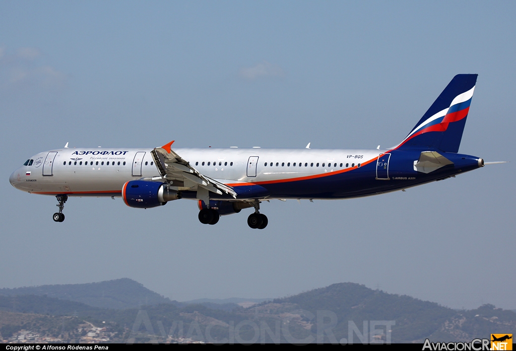 VP-BQS - Airbus A321-211 - Aeroflot