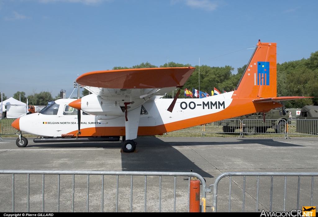 OO-MMM - Britten-Norman BN-2A-21 Islander - Belgian North Sea Aerial Survey