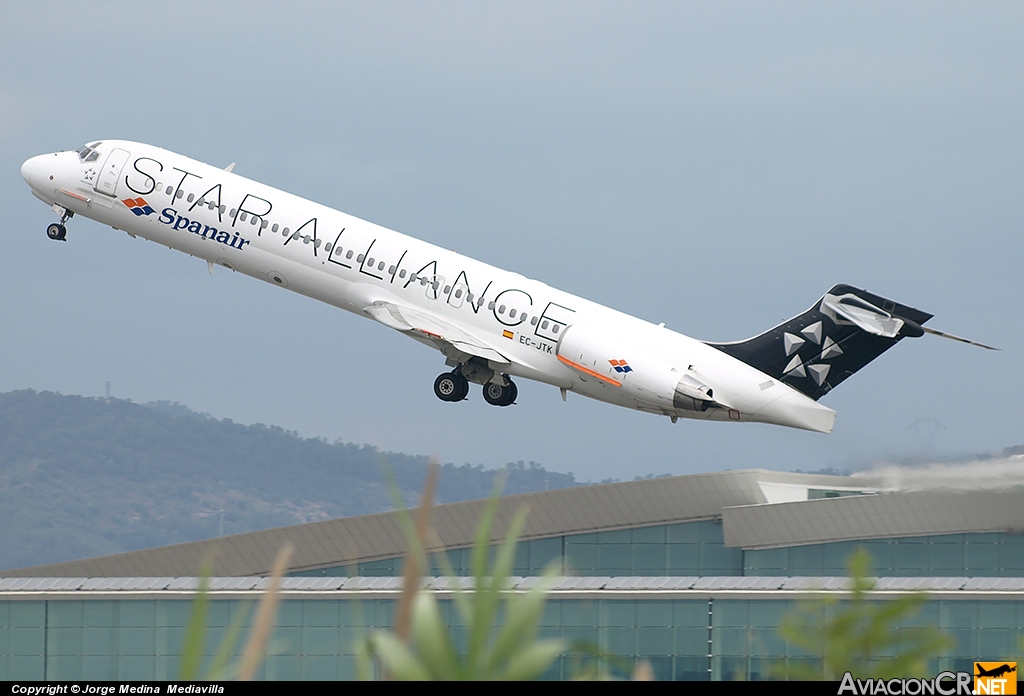EC-JTK - McDonnell Douglas MD-87 (DC-9-87) - Spanair