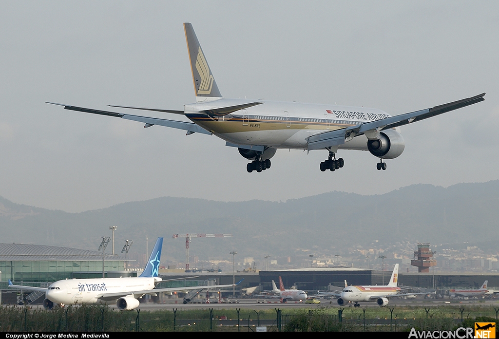 9V-SWL - Boeing 777-312/ER - Singapore Airlines