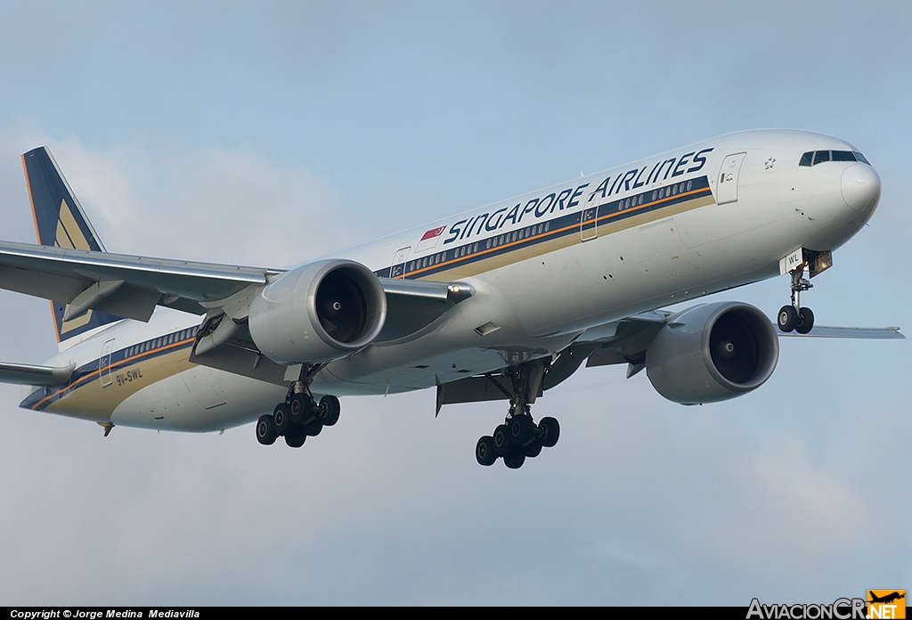 9V-SWL - Boeing 777-312/ER - Singapore Airlines