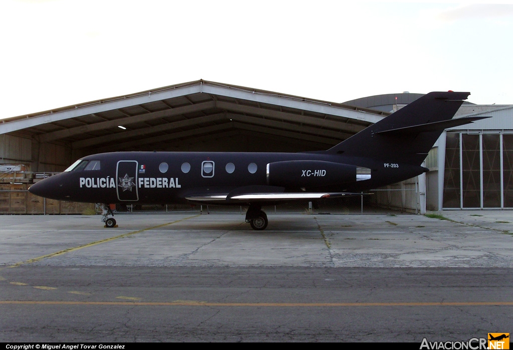 XC-HID - Dassault Falcon 20 - Secretaria de Seguridad Publica (Policia Federal)