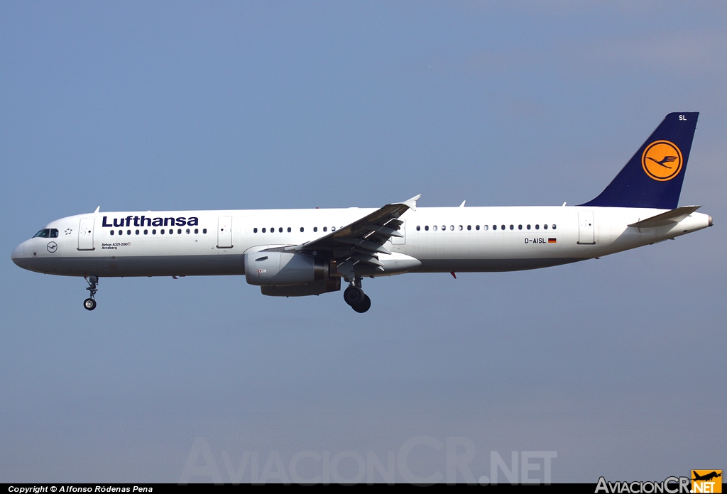 D-AISL - Airbus A321-231 - Lufthansa