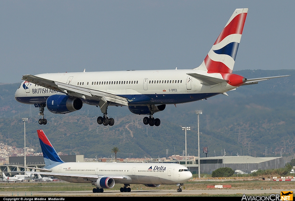 G-BPED - Boeing 757-236/ER - British Airways