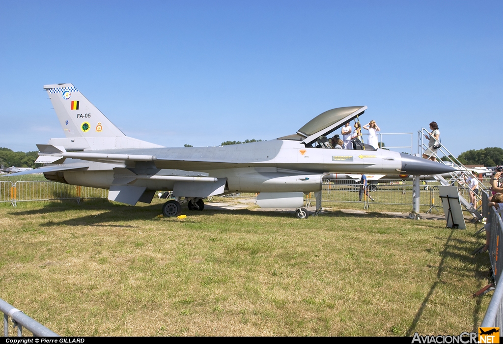 FA-05 - Lockheed Martin F-16A Fighting Falcon - Fuerza Aerea Belga