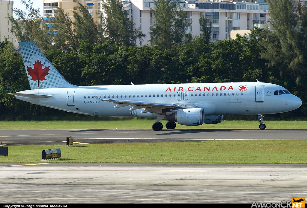 C-FNVU - Airbus A320-211 - Air Canada
