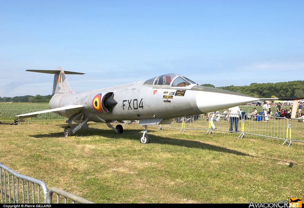 FX-04 - Lockheed F-104G Starfighter - Fuerza Aerea Belga