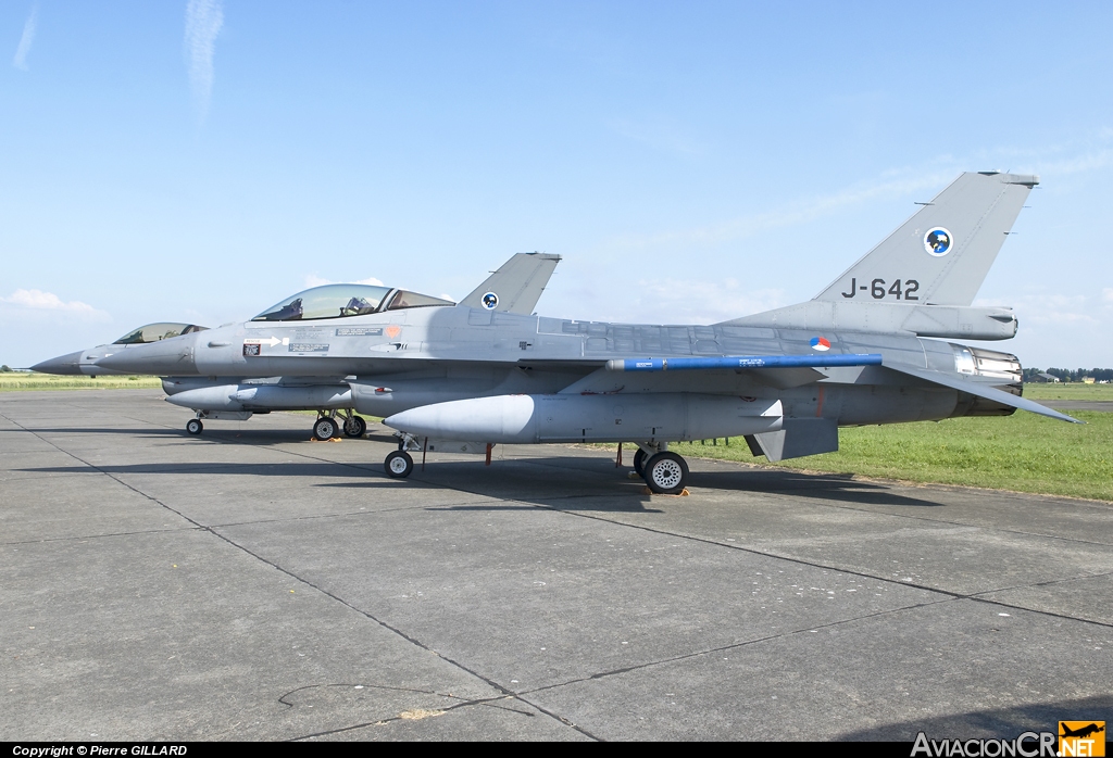 J-642 - Lockheed Martin F-16A Fighting Falcon - Fuerza aérea Holandesa