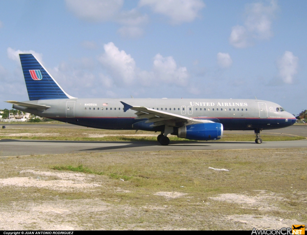 N405UA - Airbus A320-232 - United Airlines