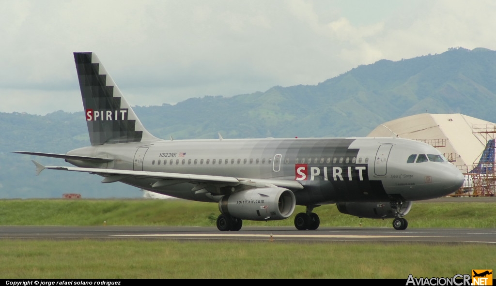 N523NK - Airbus A319-132 - Spirit Airlines