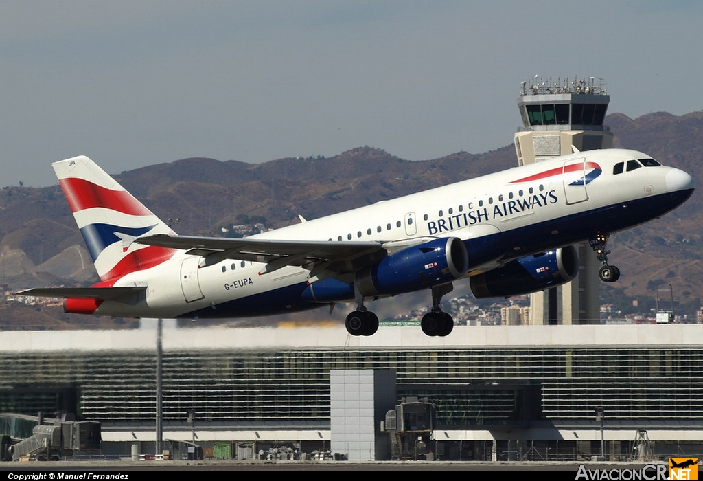 G-EUPA - Airbus A319-131 - British Airways