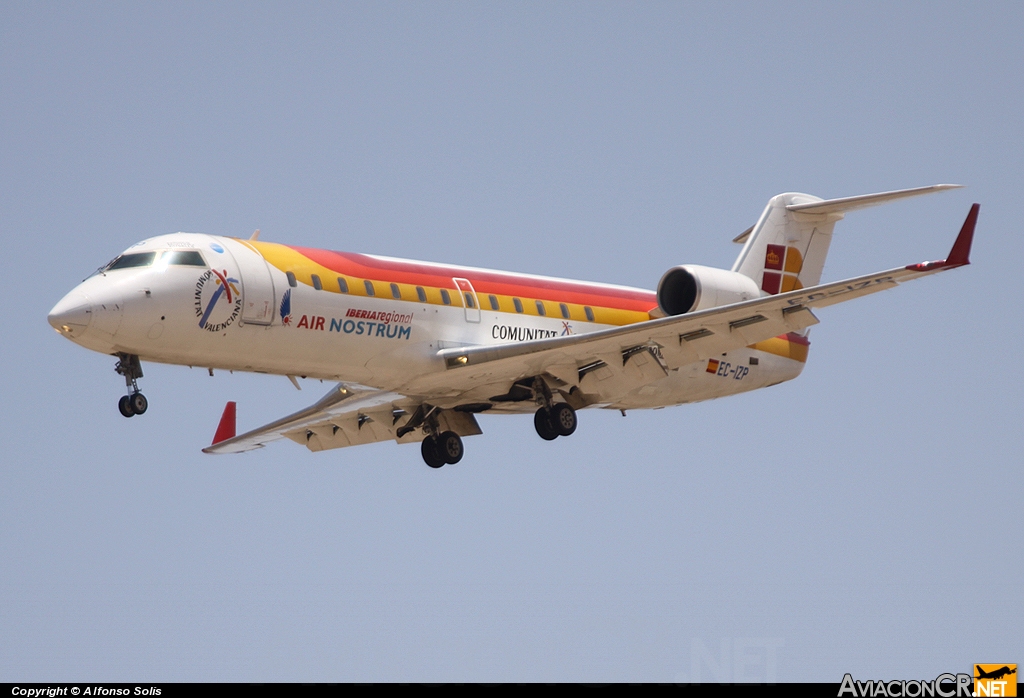 EC-IZP - Canadair CL-600-2B19 Regional Jet CRJ-200BER - Iberia Regional (Air Nostrum)