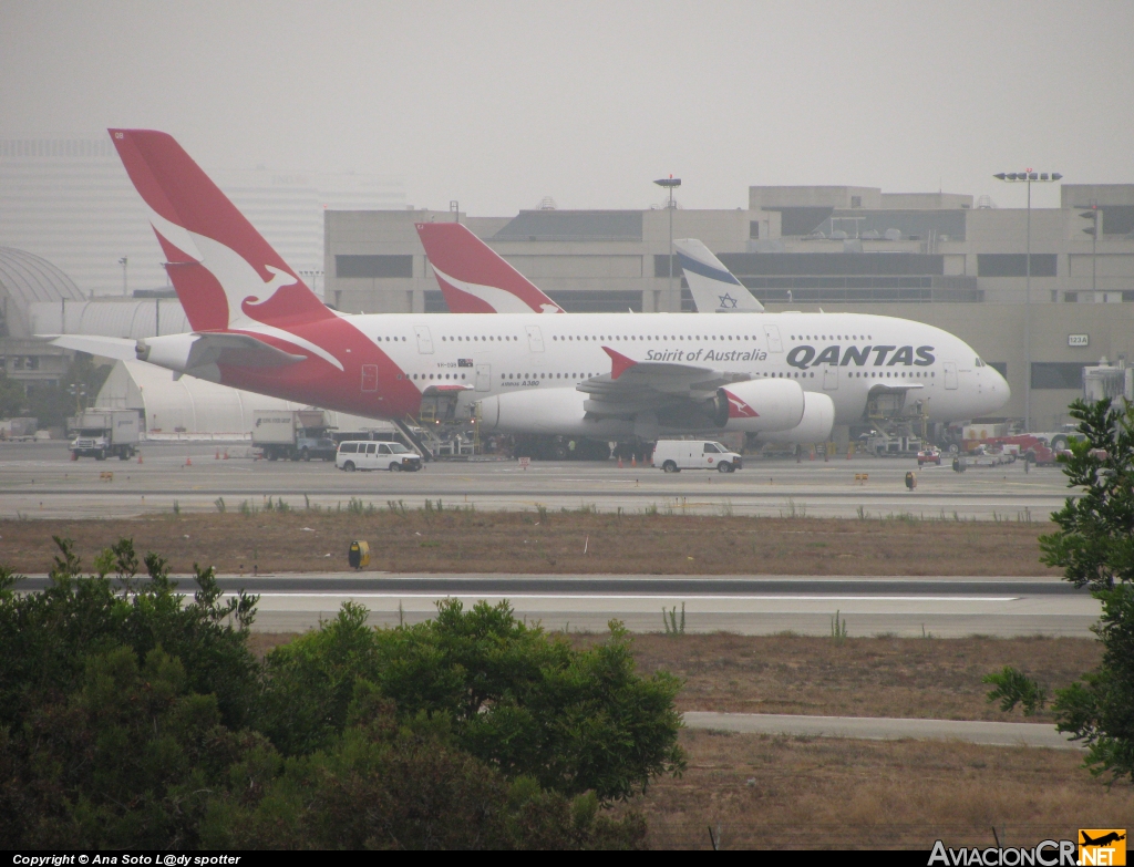 VH-OQB - Airbus A380-842 - Qantas