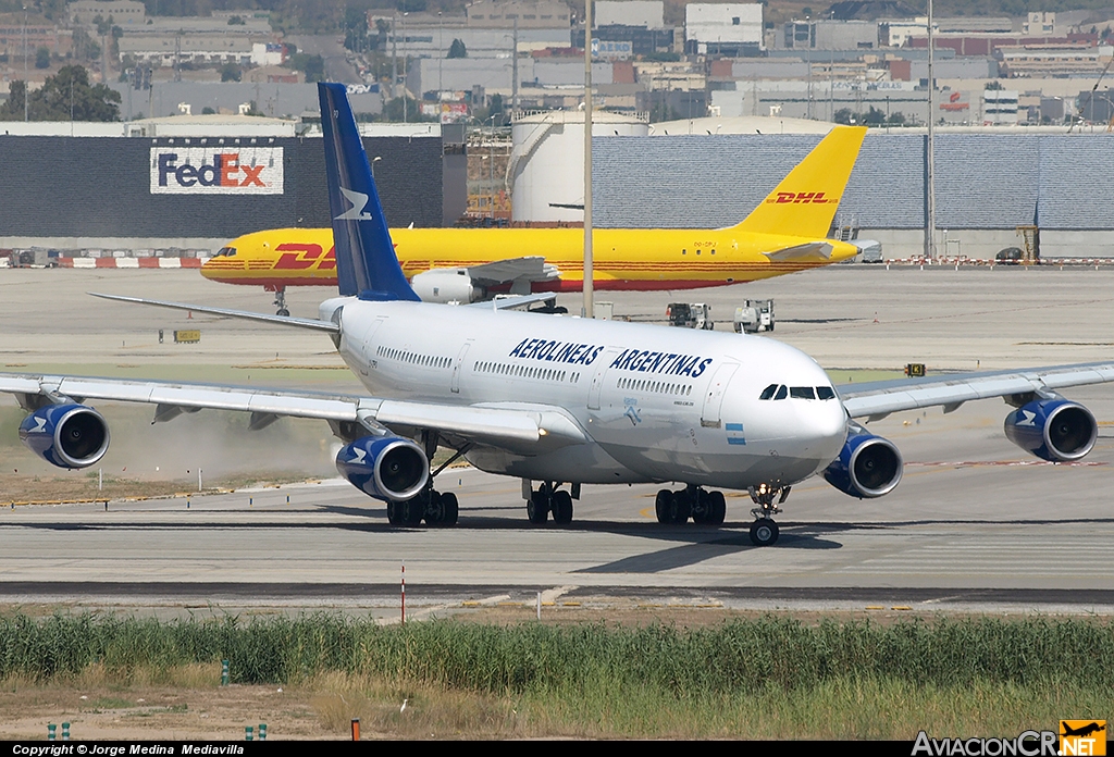 LV-ZPO - Airbus A340-211 - Aerolineas Argentinas