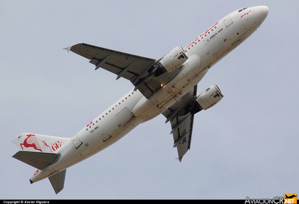 TS-IMC - Airbus A320-211 - Tunisair