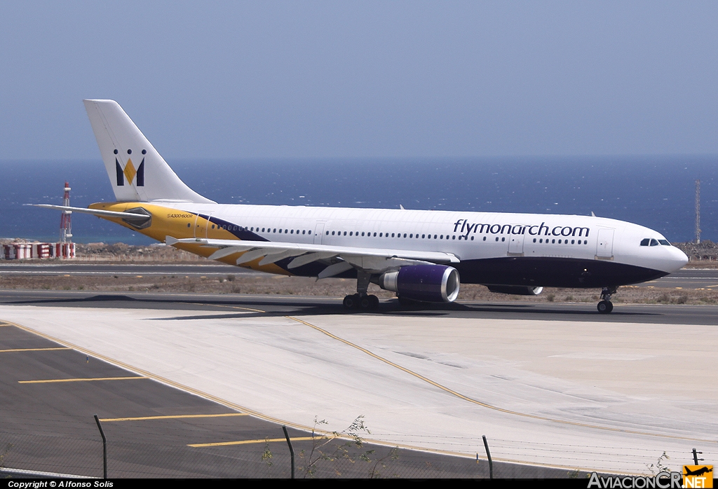 G-MAJS - Airbus A300B4-605R - Monarch Airlines