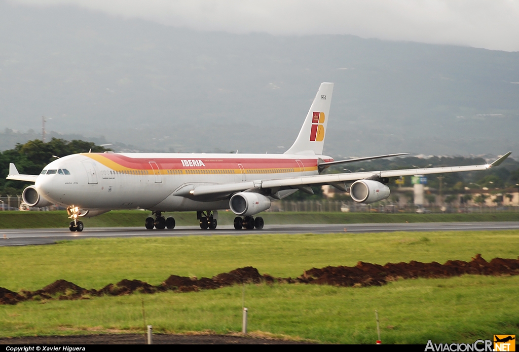 EC-HGX - Airbus A340-313X - Iberia