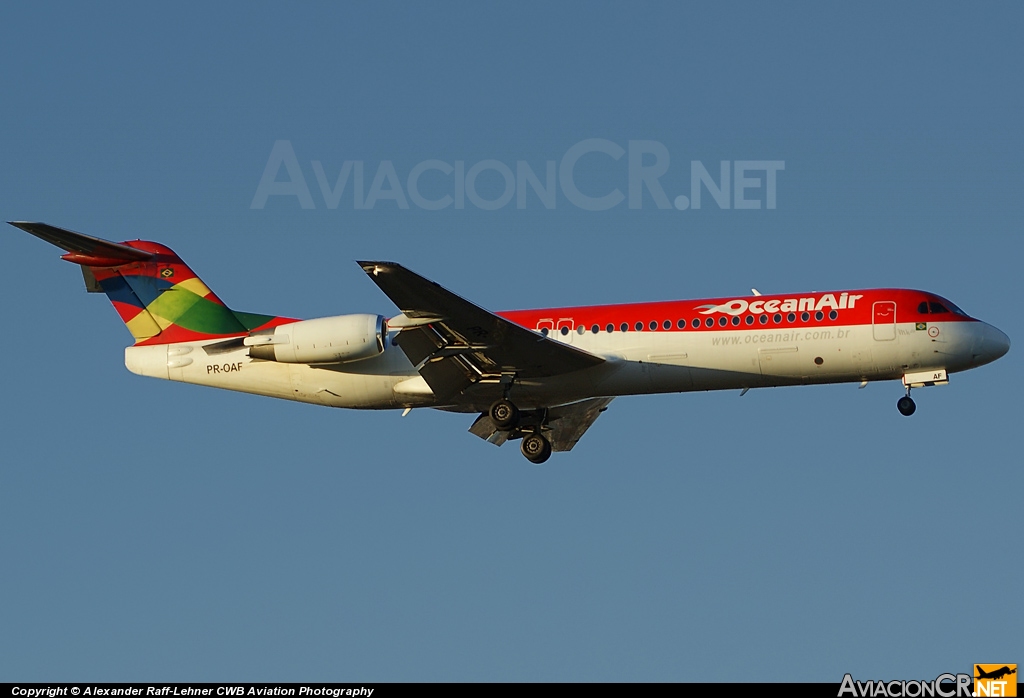 PR-OAF - Fokker 100 - Oceanair