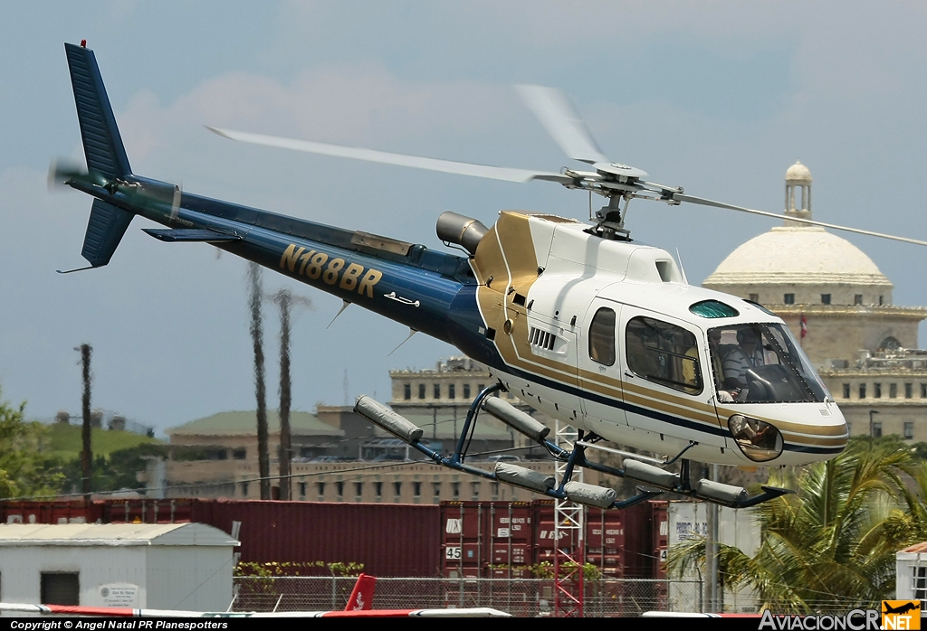 N188BR - Aerospatiale AS 350B-3 Ecureuil - Betteroads Asphalt