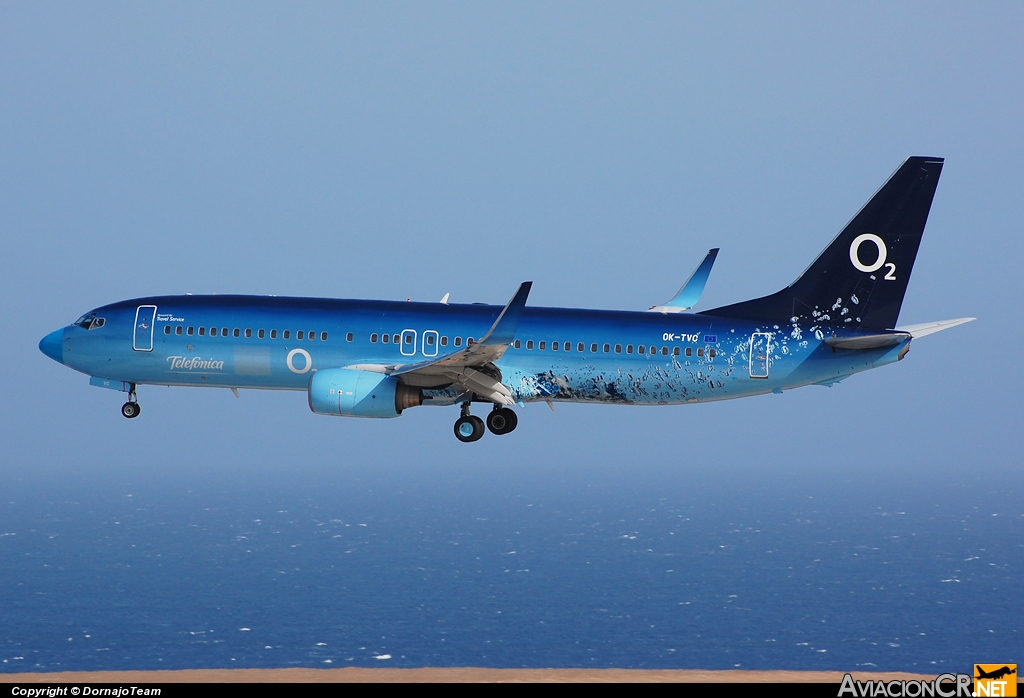OK-TVC - Boeing 737-86Q - Travel Service
