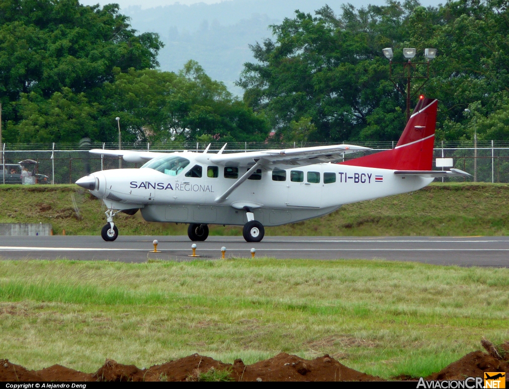 TI-BCY - Cessna 208B Grand Caravan - SANSA - Servicios Aereos Nacionales S.A.