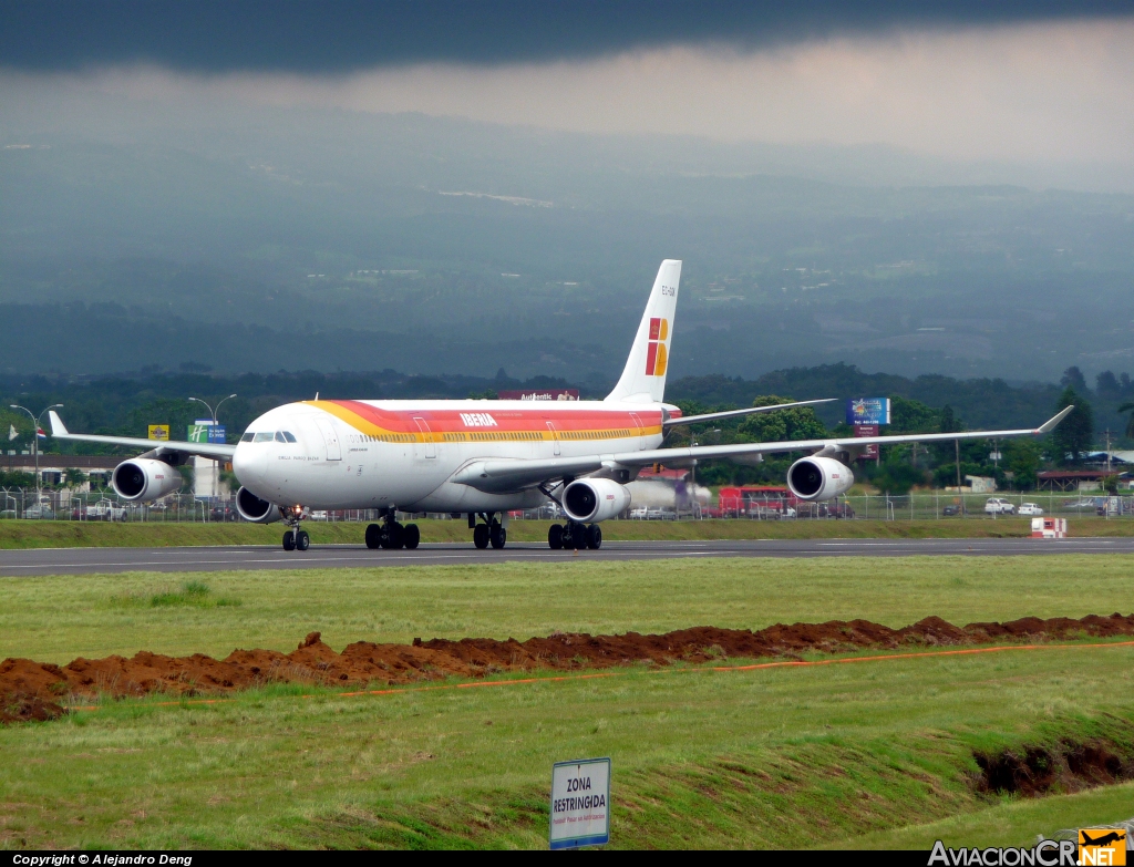 EC-GQK - Airbus A340-313X - Iberia