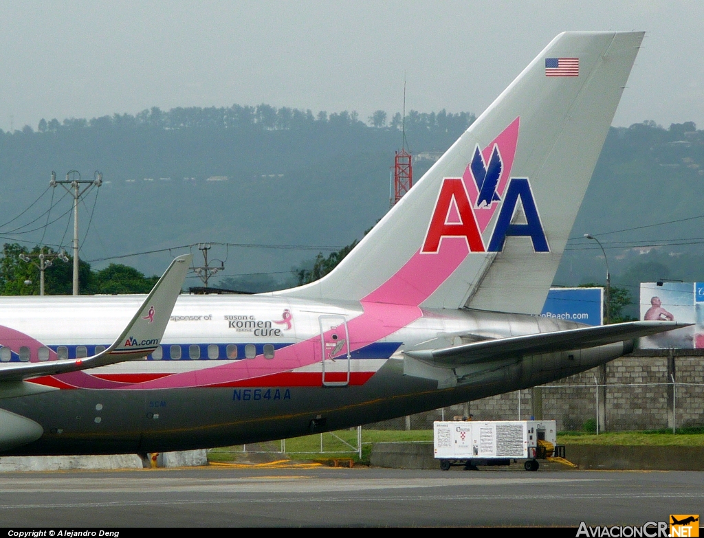 N664AA - Boeing 757-223 - American Airlines