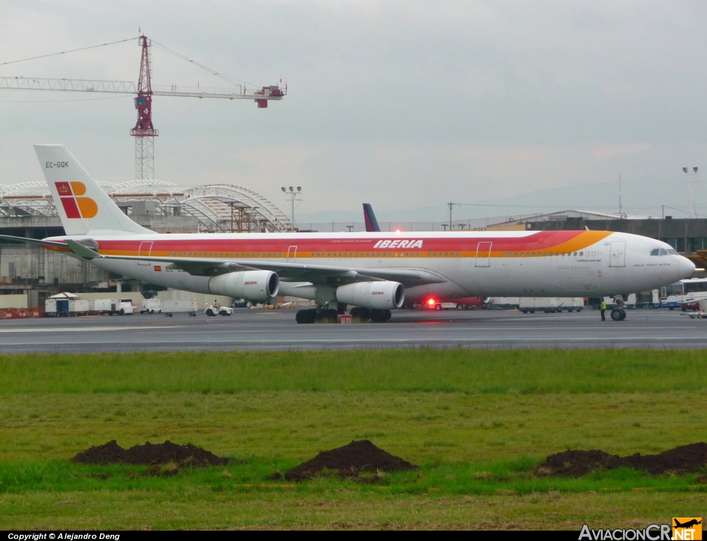 EC-GQK - Airbus A340-313X - Iberia
