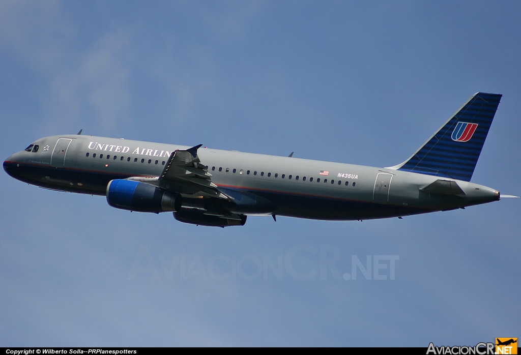 N435UA - Airbus A320-232 - United Airlines