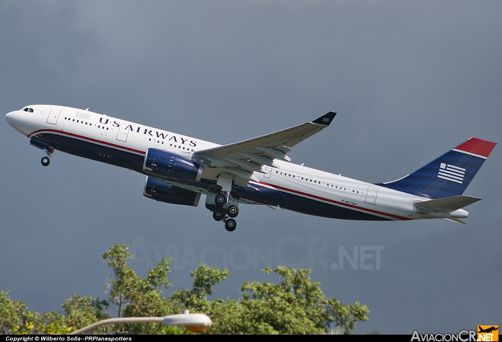 N279AY - Airbus A330-243 - US Airways