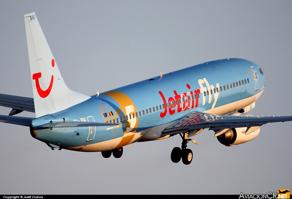 OO-JBG - Boeing 737-8K5 - Jetairfly