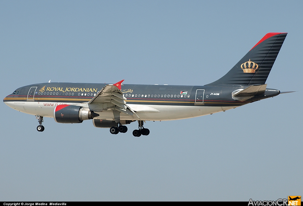 JY-AGM - Airbus A310-304 - Royal Jordanian Airline