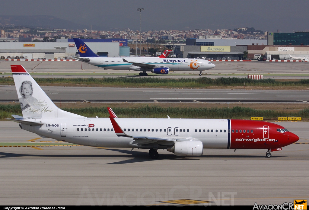 LN-NOD - Boeing 737-8Q8 - Norwegian Air Shuttle