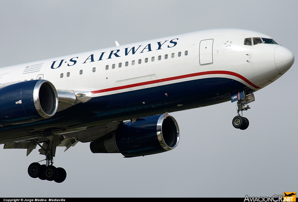 N248AY - Boeing 767-201/ER - US Airways