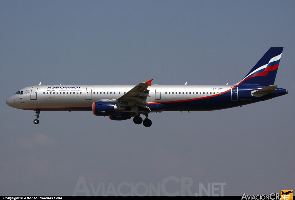 VP-BUP - Airbus A321-211 - Aeroflot