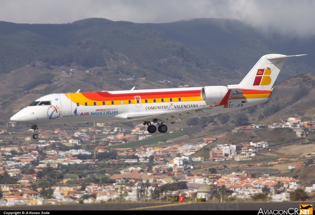 EC-JEN - Bombardier CRJ-200ER - Iberia Regional (Air Nostrum)