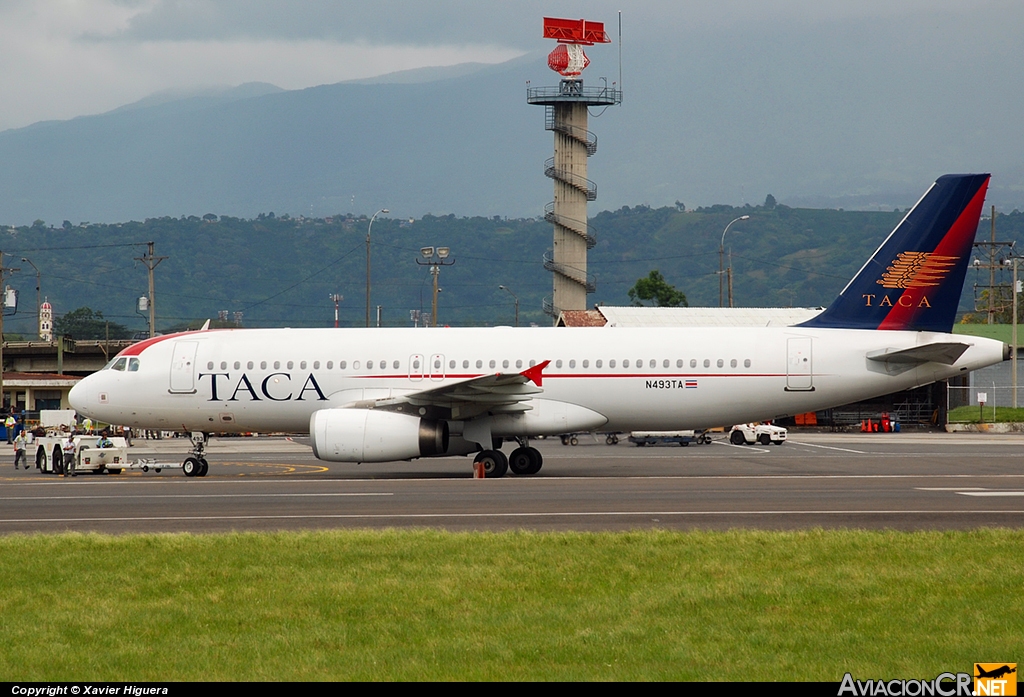 N493TA - Airbus A320-233 - TACA