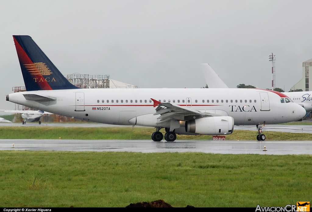 N520TA - Airbus A319-132 - TACA