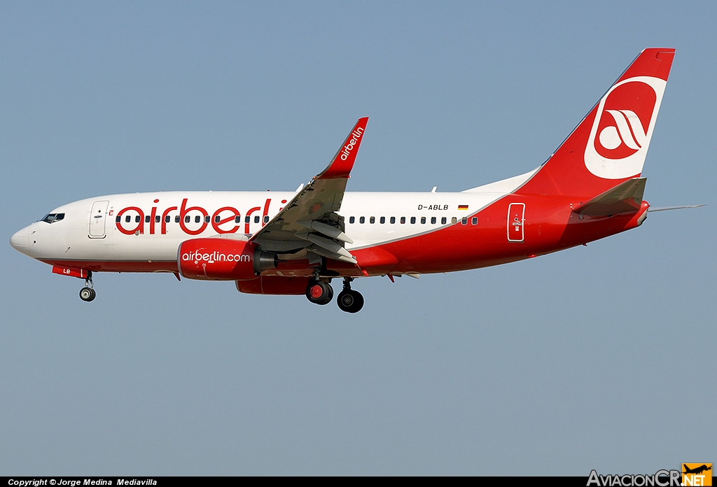D-ABLB - Boeing 737-76J - Air Berlin