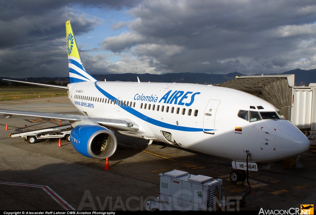 HK-4641-X - Boeing 737-73V - Aires Colombia