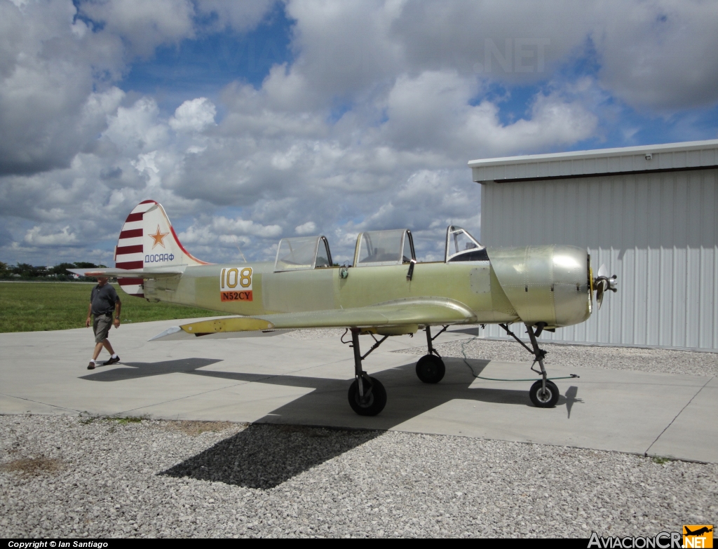 N52CY - Yakovlev Yak-52 - Privado