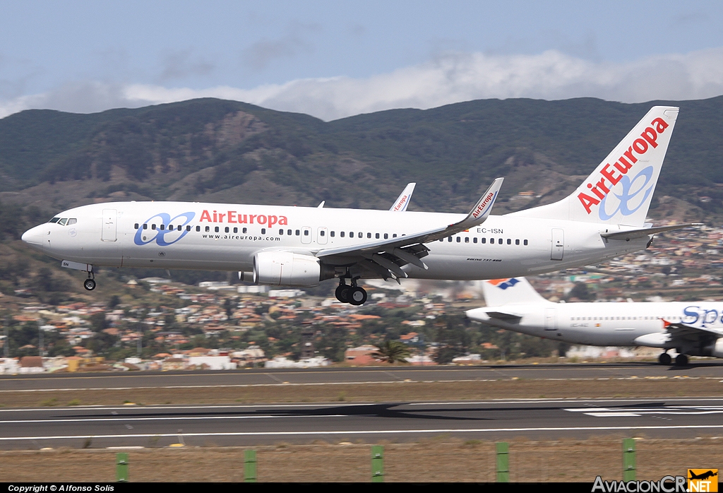 EC-ISN - Boeing 737-86Q - Air Europa