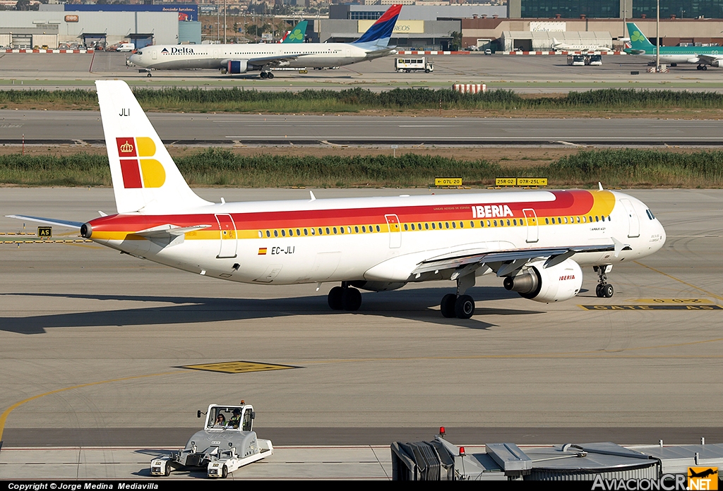 EC-JLI - Airbus A321-211 - Iberia