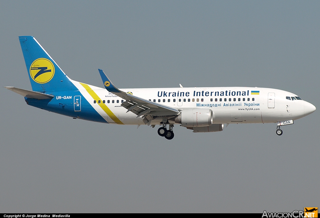 UR-GAN - Boeing 737-341 - Ukraine International