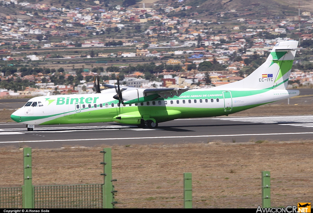 EC-IYC - ATR 72-212A - Binter Canarias