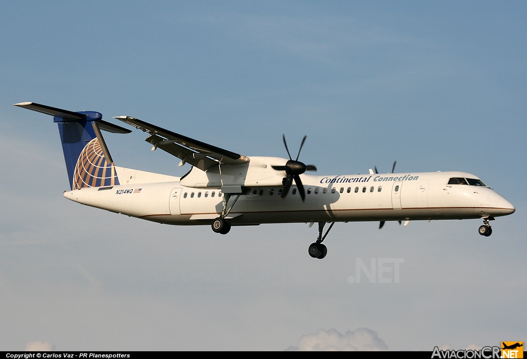 N214WQ - De Havilland Canada DHC-8-402Q Dash 8 - Continental Connection (Colgan Air)