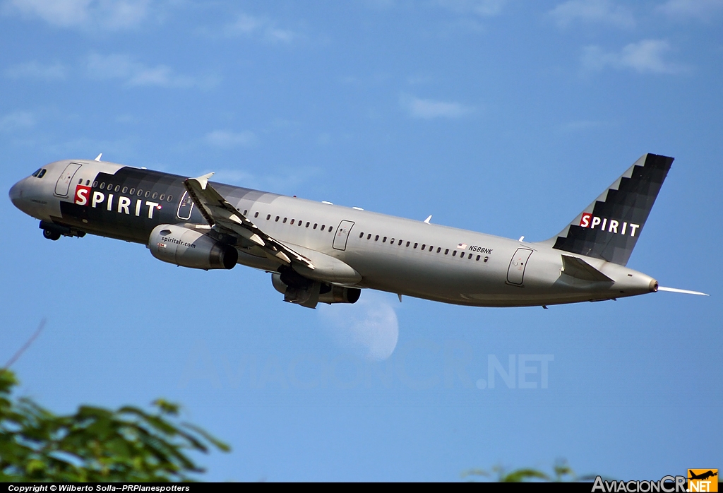 N588NK - Airbus A321-231 - Spirit Airlines