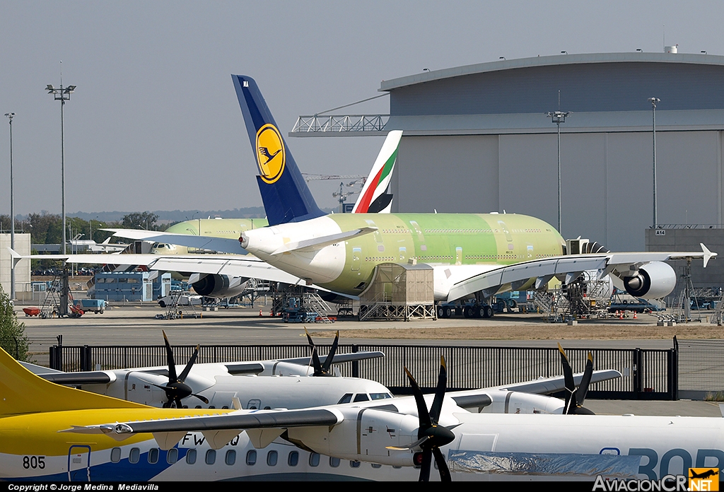 F-WWSH - Airbus A380-841 - Lufthansa