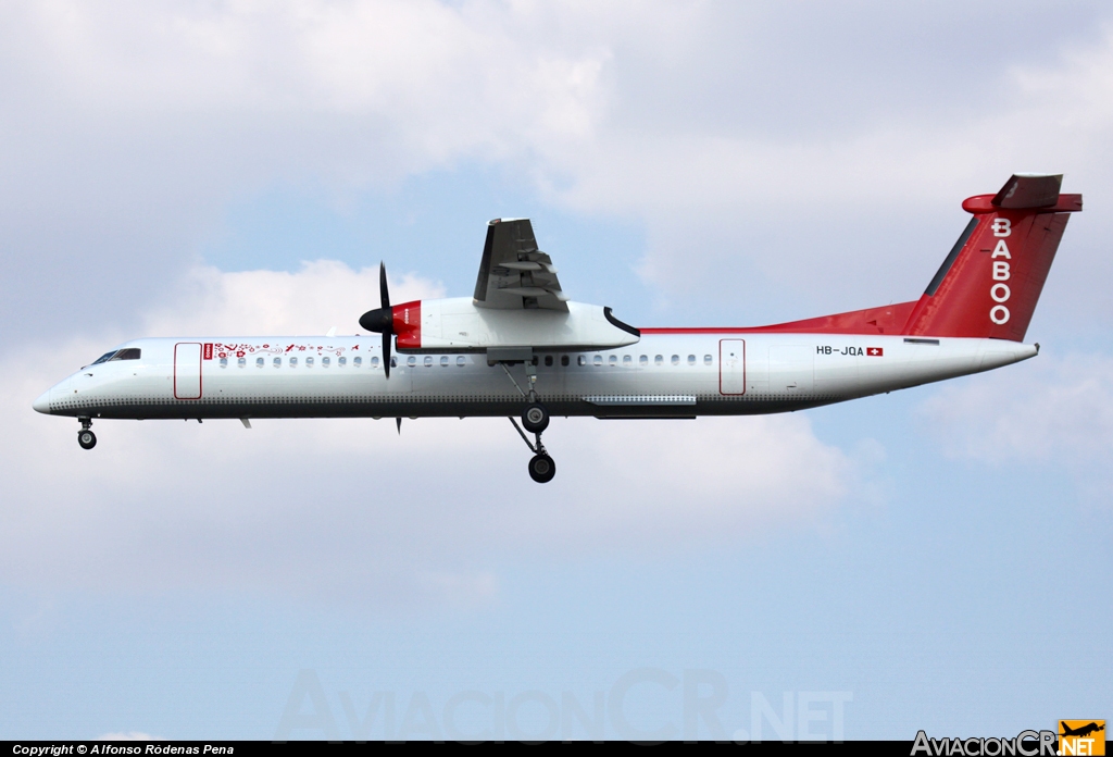 HB-JQA - De Havilland Canada DHC-8-402Q Dash 8 - Flybaboo